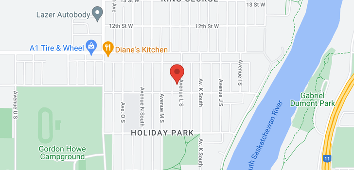 map of 1143 K AVE S